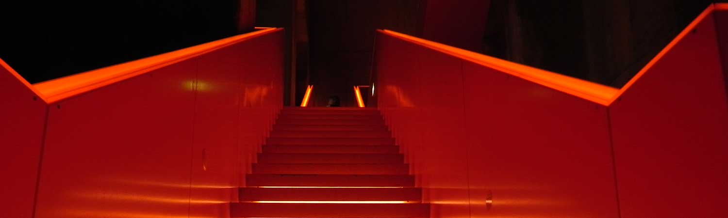 Rote Treppe